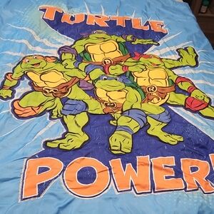 Nickelodeon Teenage Mutant Ninja Turtles Toddler Comforter And Fitted Sheet
